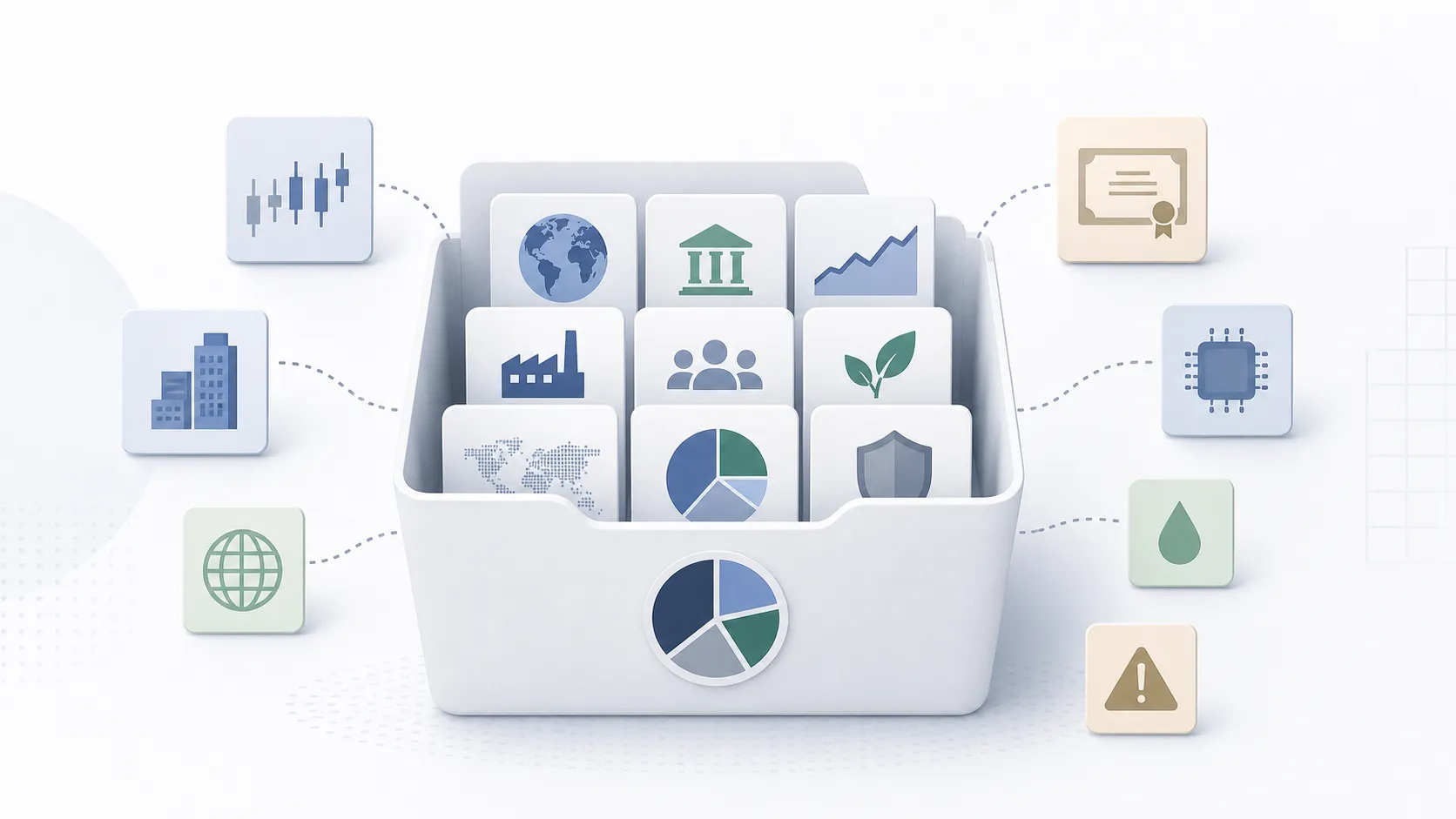 ETF як кошик із багатьох компаній